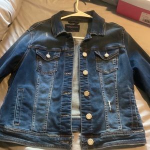 Distressed demon jacket size large